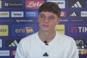 莱奥尼：首次入选意大利队是种难以言喻的激动，我感到无比自豪